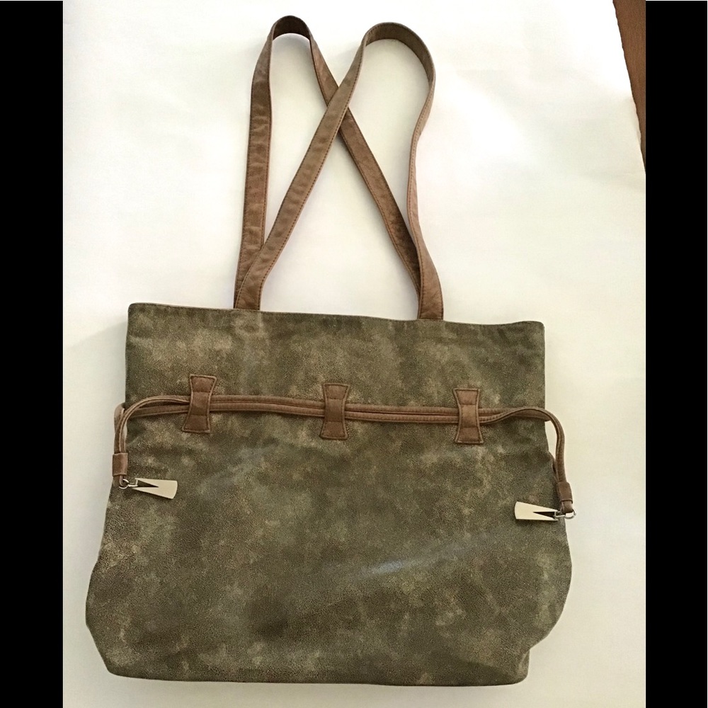 Liza Ganz Leather Tote Bag Purse